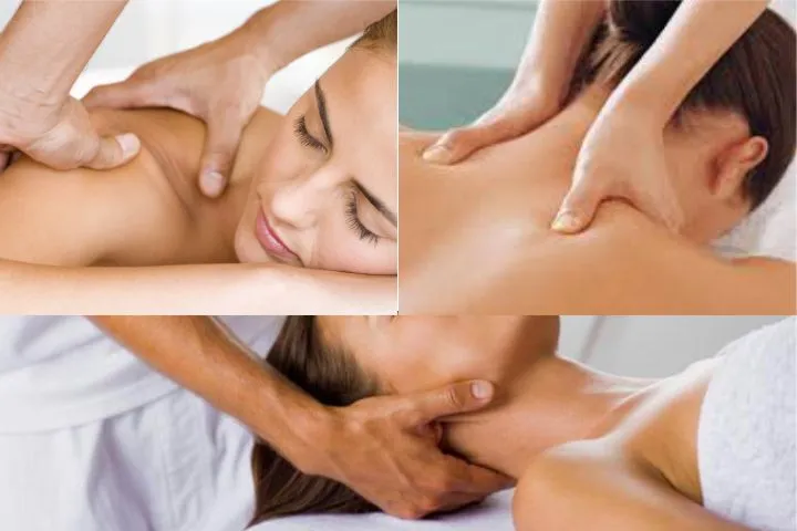 Back,Head,Neck and shoulder Massage